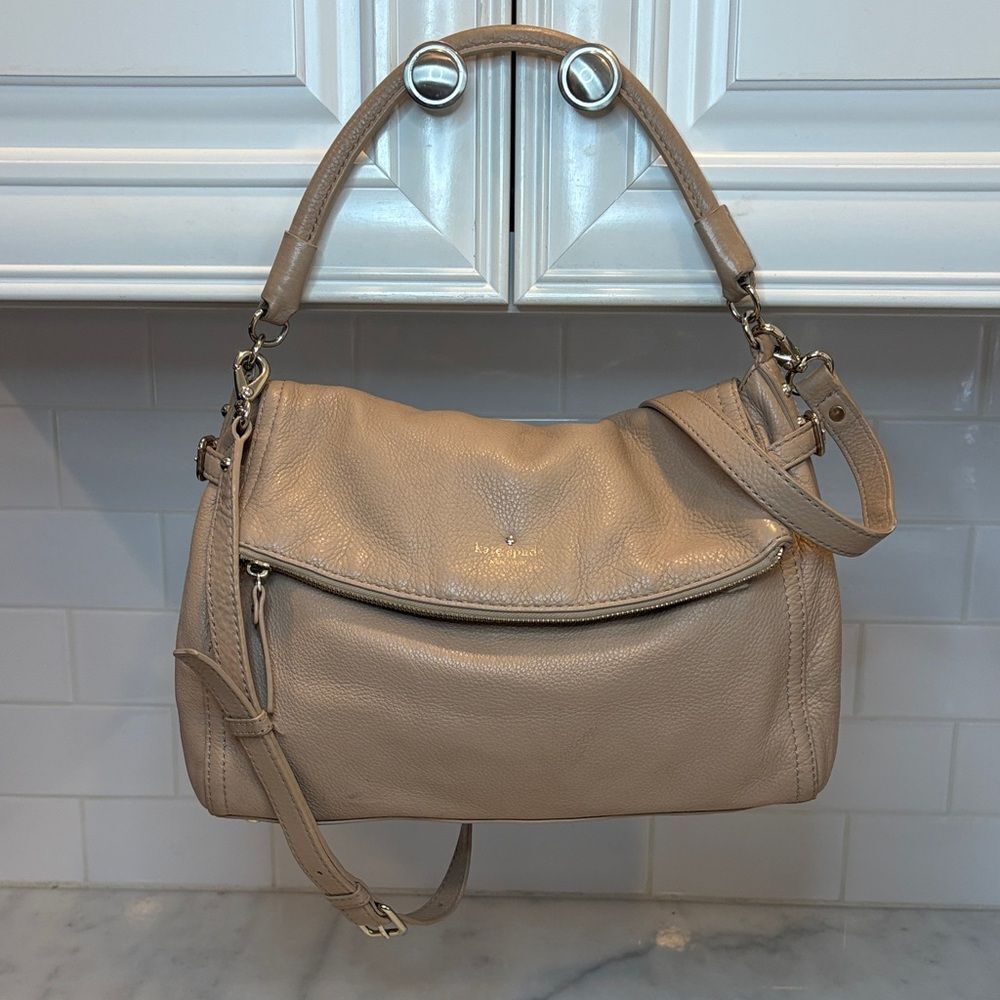 Kate Spade Bag Purse Handbag Leather Cobble Hill Minka Crossbody Shoulder Bag